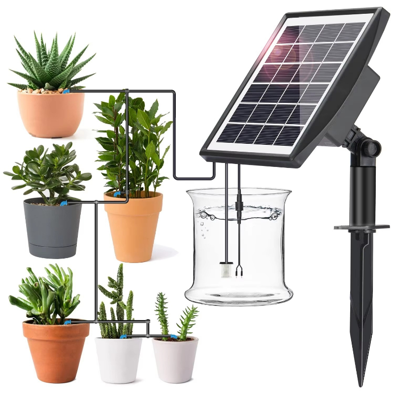 Automatic Watering Pump Indoor Plants - ปั๊มน้ำพลังงานแสงอาทิตย์สำหรับระบบให้น้ำอัตโนมัติในกระถางต้นไม้ พร้อมปั๊มน้ำ จัดส่งรวดเร็ว
