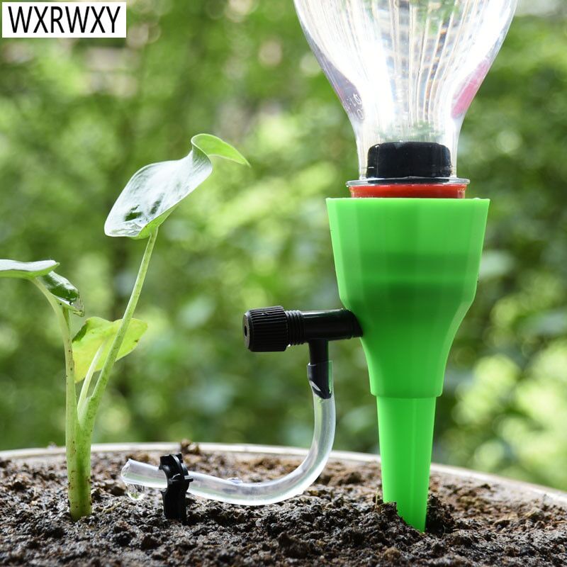 Drip Irrigation System Automatic Kit - ระบบให้น้ำแบบหยดอัตโนมัติ ชุดทำเองสำหรับรดน้ำต้นไม้ กระถางต้นไม้ระบบน้ำหยด 1 ชิ้น