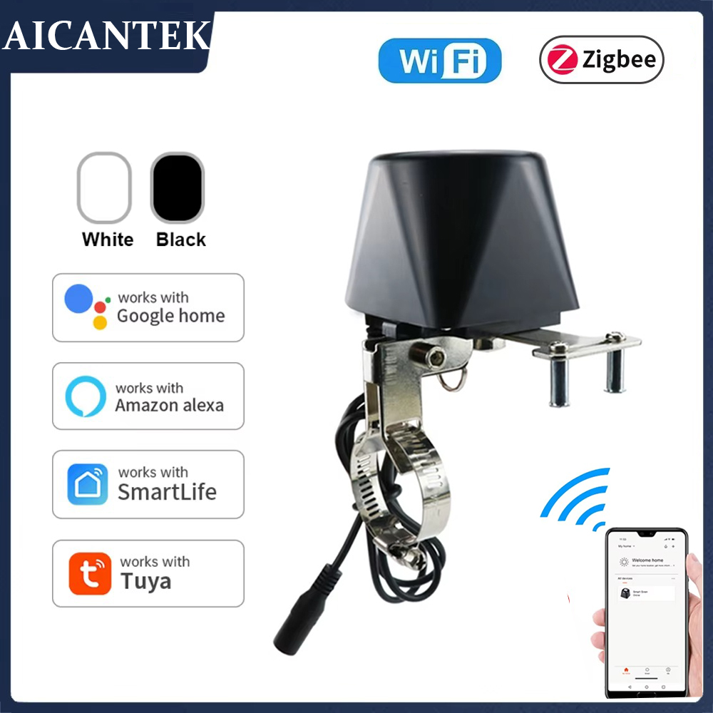 Tuya Zigbee Garden Irrigation Controller - Tuya Zigbee หรือ Wifi วาล์วน้ําแก๊สปิดวาล์วจับเวลาสวนสมาร์ทก๊อกน้ํา Controller