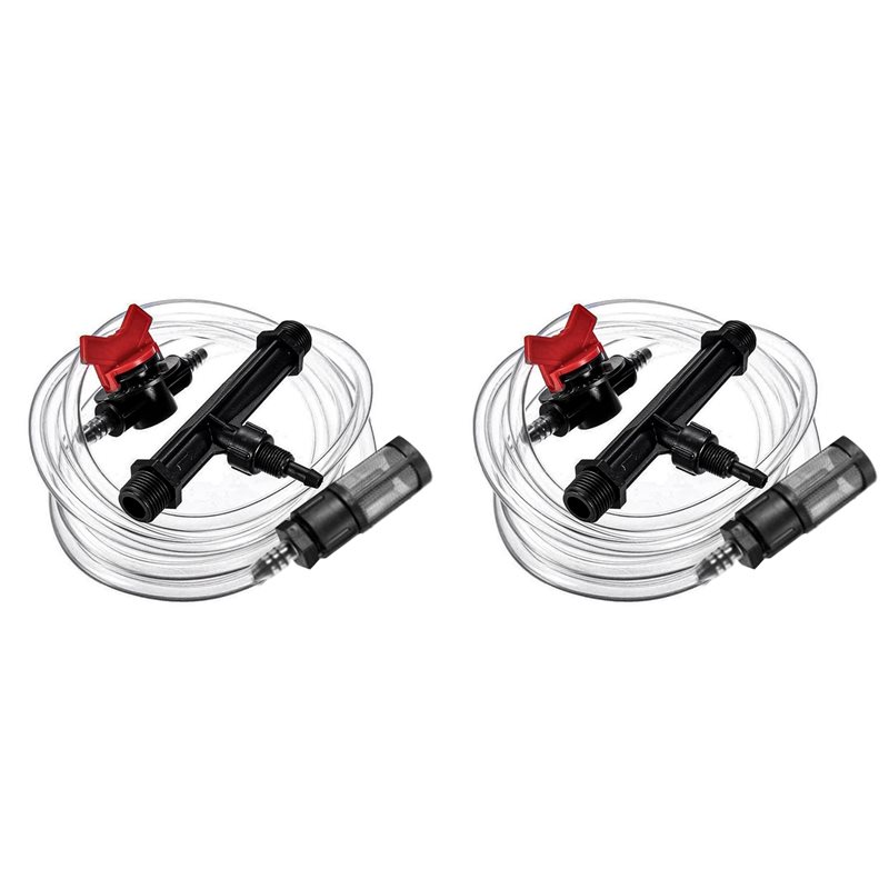Fertilizer Injector Venturi 3/4 Inch - ชุดอุปกรณ์ฉีดปุ๋ยแบบเวนทูรีสำหรับระบบชลประทาน ABVJ-2X - หัวฉีดผสมขนาด 3/4 นิ้ว