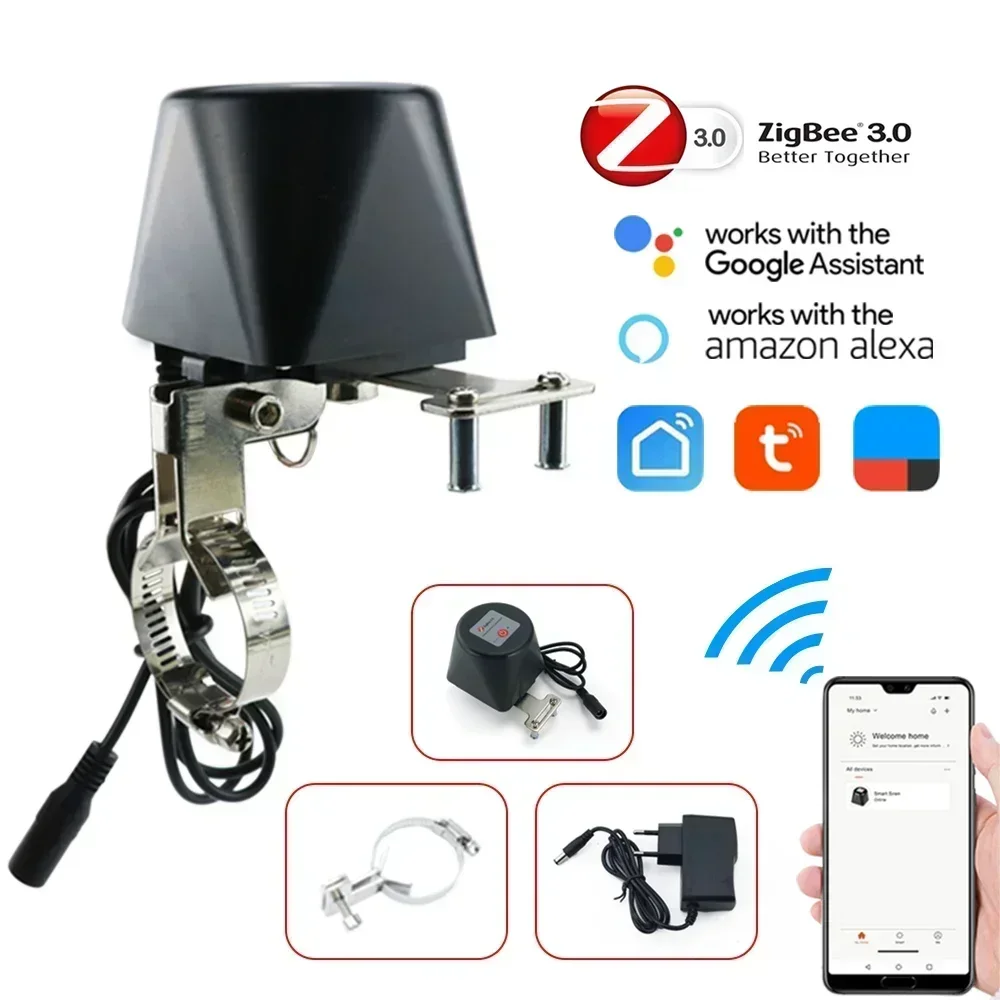 Tuya Zigbee Garden Irrigation Controller - Tuya Zigbee สมาร์ทวาล์วแก๊ส WIFI สวนน้ําปิดตัวจับเวลาชลประทาน Controller