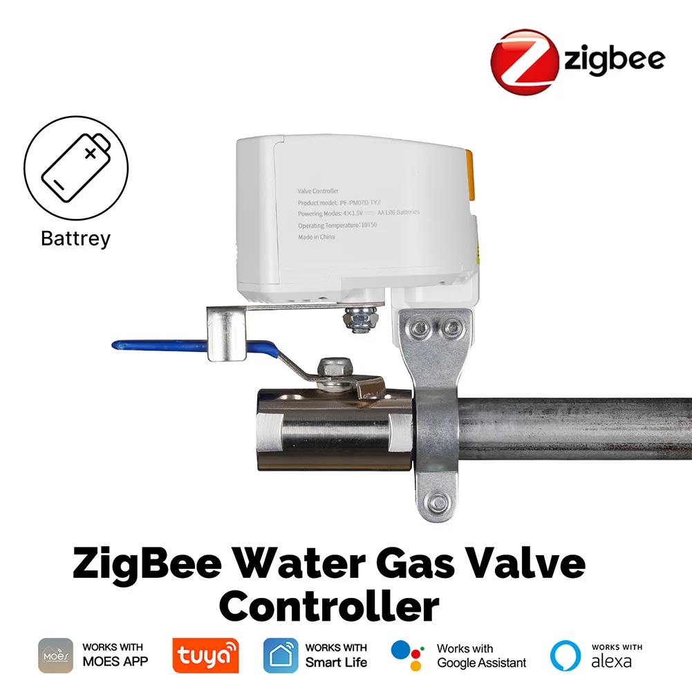 Tuya Zigbee Garden Irrigation Controller - 2026 วาล์วแก๊สอัจฉริยะ Tuya Zigbee ตัวควบคุมการให้น้ำในสวนแบบตั้งเวลาปิดวาล์วน้ำ WIFI