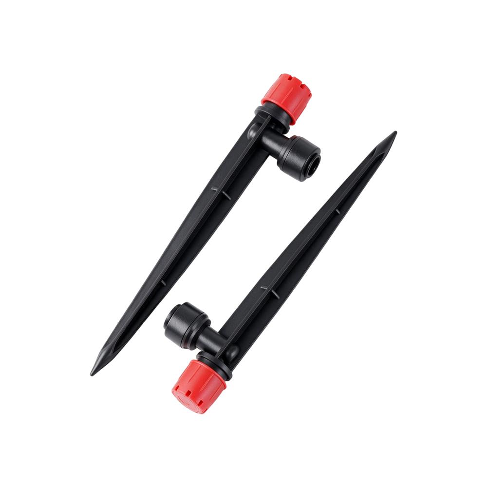 Drip Emitters Adjustable 360 Micro - หัวน้ำหยดแบบปรับปริมาณน้ำได้ สีแดง 8 รู ขนาด 137