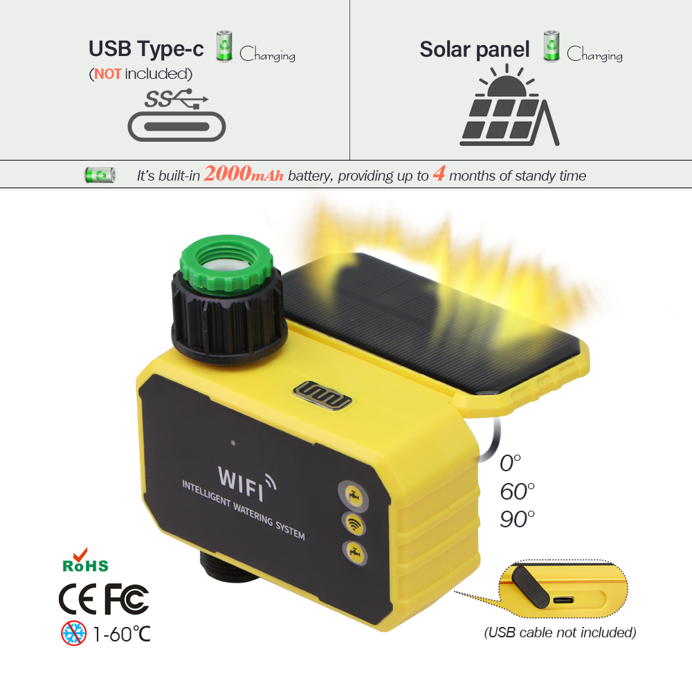 Zigbee สมาร์ทชลประทานจับเวลาพล - Rain Sensor For Irrigation Timer บทวิจารณ์และราคา