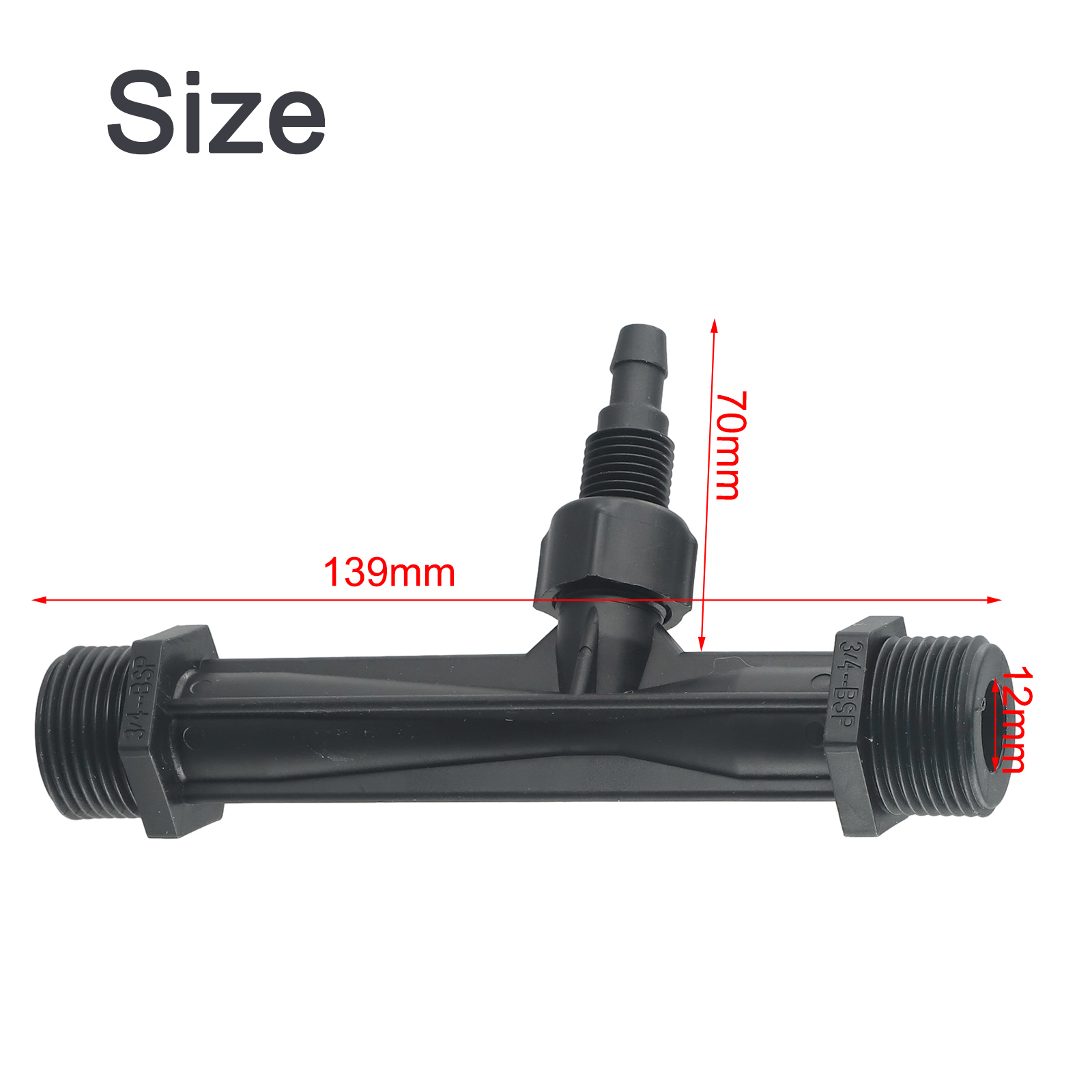 ชุดหัวฉีดเวนทูรีขนาด 3/4 นิ้ว  - Fertilizer Injector Venturi 3/4 Inch บทวิจารณ์และราคา
