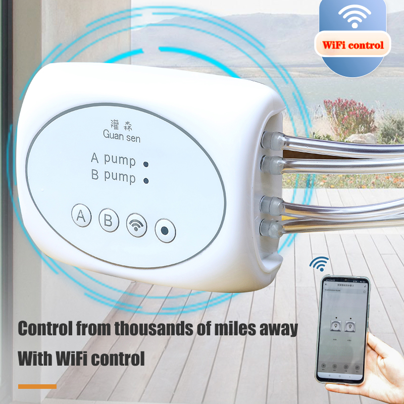 WiFi สมาร์ทสวนชลประทาน Control - Drip Irrigation System Automatic Kit บทวิจารณ์และราคา
