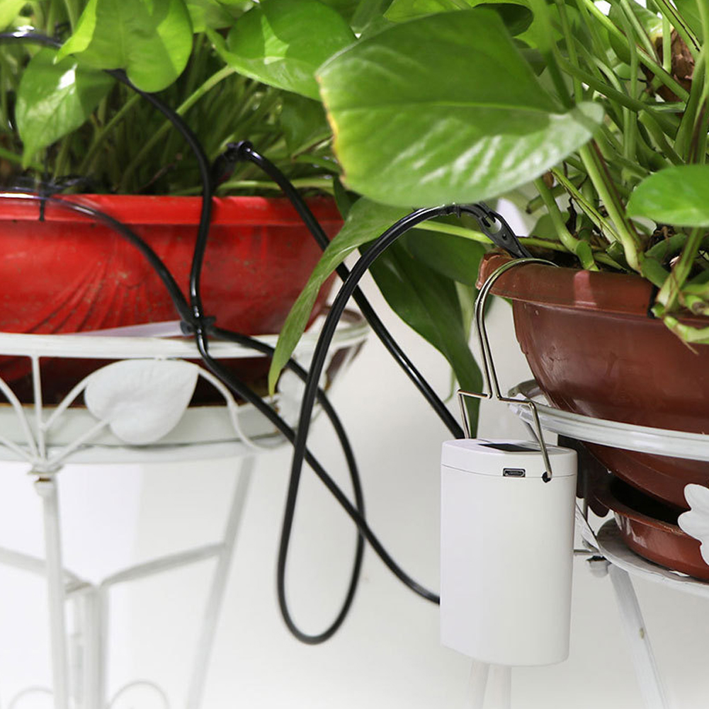 อุปกรณ์รดน้ำต้นไม้แบบหยดน้ำในบ - Automatic Watering Pump Indoor Plants บทวิจารณ์และราคา