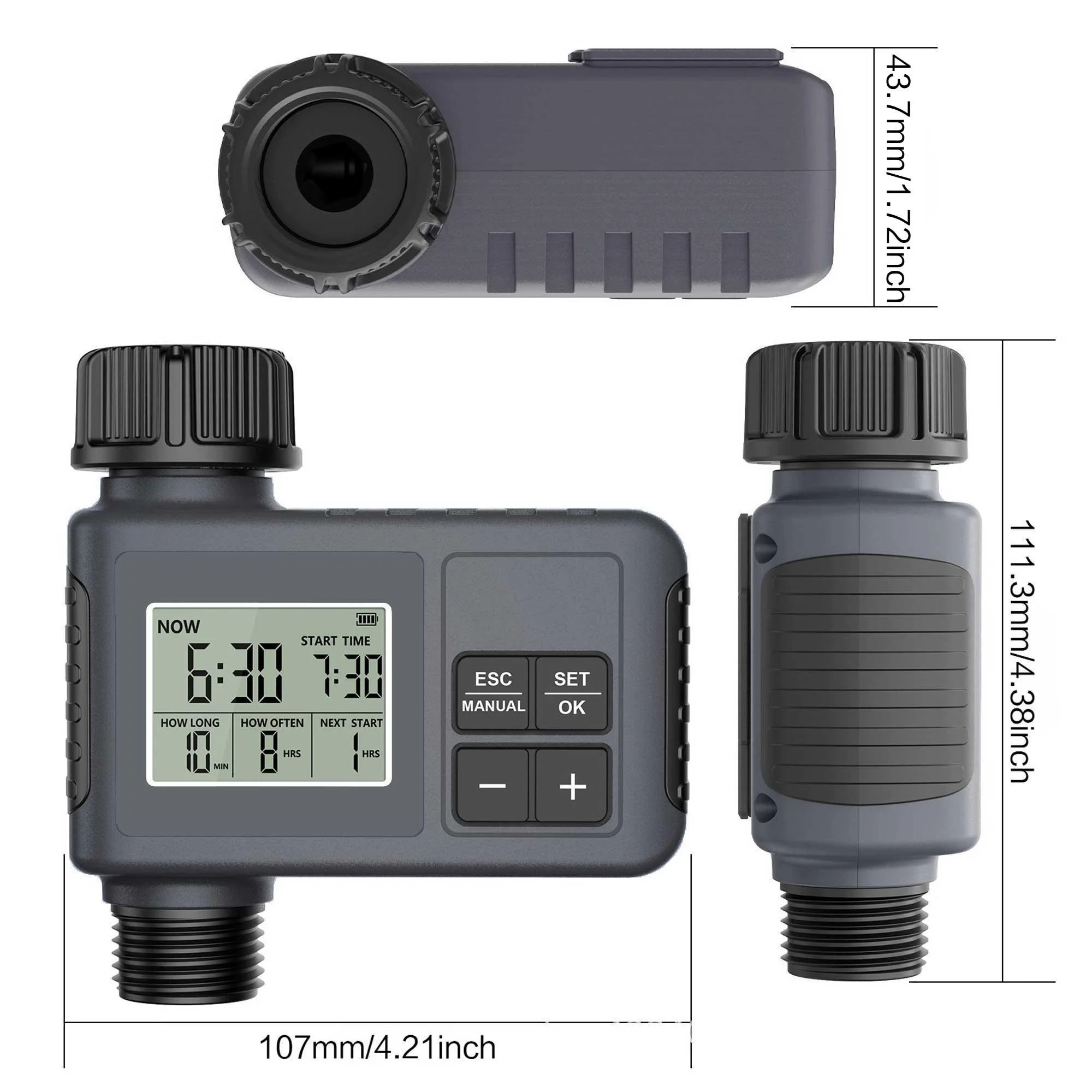 ตัวตั้งเวลาควบคุมการรดน้ำแบบดิ - Rain Sensor For Irrigation Timer บทวิจารณ์และราคา