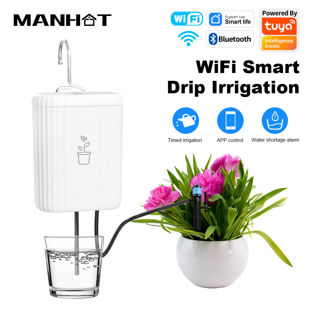 ระบบให้น้ำหยดอัตโนมัติแบบสมาร์ - Drip Irrigation System Automatic Kit บทวิจารณ์และราคา