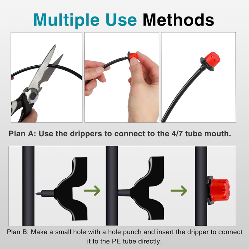 หัวฉีดน้ำหยดปรับได้, หัวฉีดน้ำ - Drip Emitters Adjustable 360 Micro บทวิจารณ์และราคา