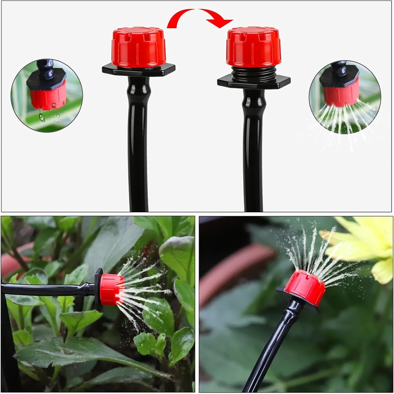 หัวฉีดน้ำหยดปรับได้, หัวฉีดน้ำ - Drip Emitters Adjustable 360 Micro บทวิจารณ์และราคา