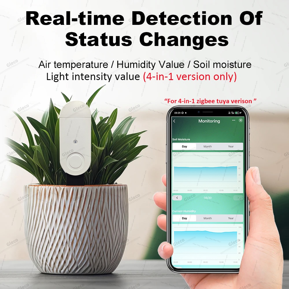 เซ็นเซอร์วัดความชื้นในดิน ZigB - Tuya Zigbee Garden Irrigation Controller บทวิจารณ์และราคา