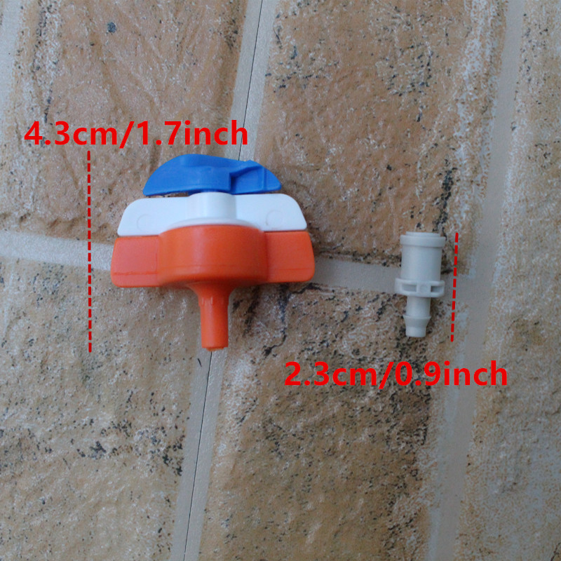 หัวฉีดน้ำรดต้นไม้ในเรือนกระจก  - Drip Emitters Adjustable 360 Micro บทวิจารณ์และราคา