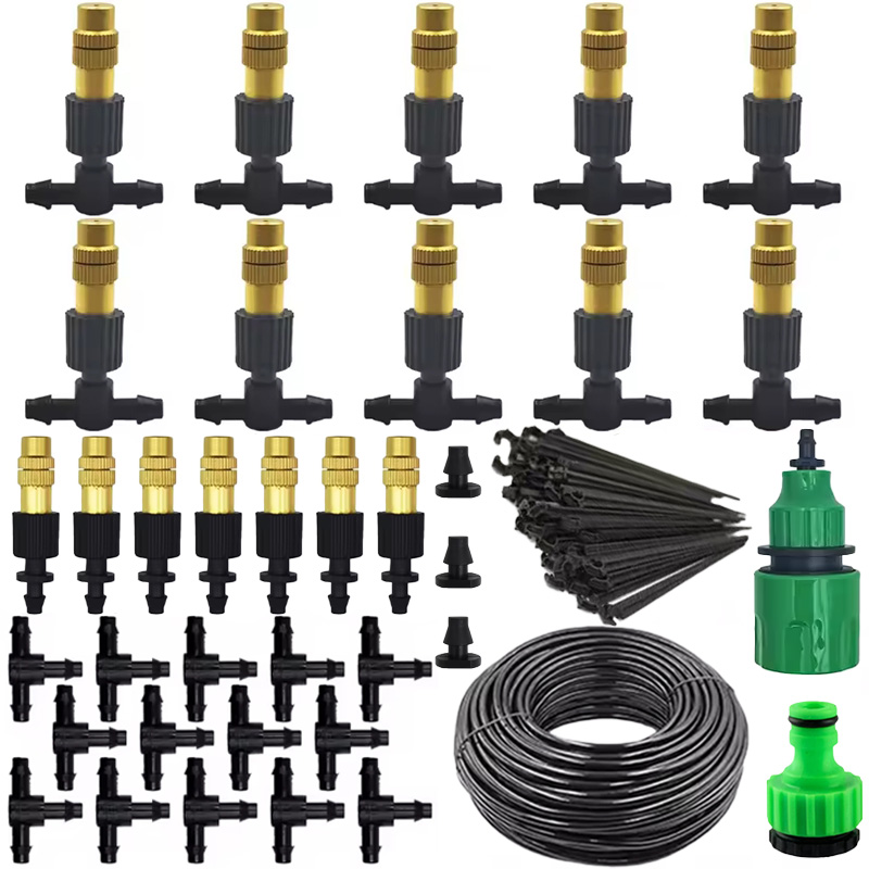 ระบบพ่นหมอกทำความเย็นกลางแจ้ง  - Mist Cooling System Outdoor Patio 15M บทวิจารณ์และราคา