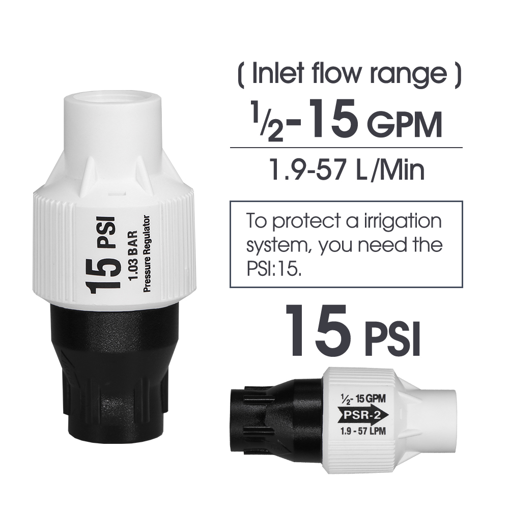 15psi ลดความดันความดัน 25 มม.3 - Drip Irrigation Pressure Regulator 15Psi บทวิจารณ์และราคา