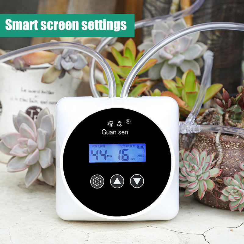 ใหม่อัตโนมัติชลประทานหยดระบบเร - Automatic Watering Pump Indoor Plants บทวิจารณ์และราคา