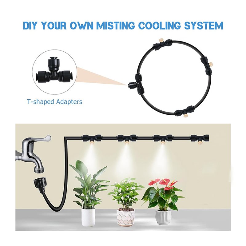 ระบบพ่นละอองน้ำ AB33-2X สำหรับ - Mist Cooling System Outdoor Patio 15M บทวิจารณ์และราคา