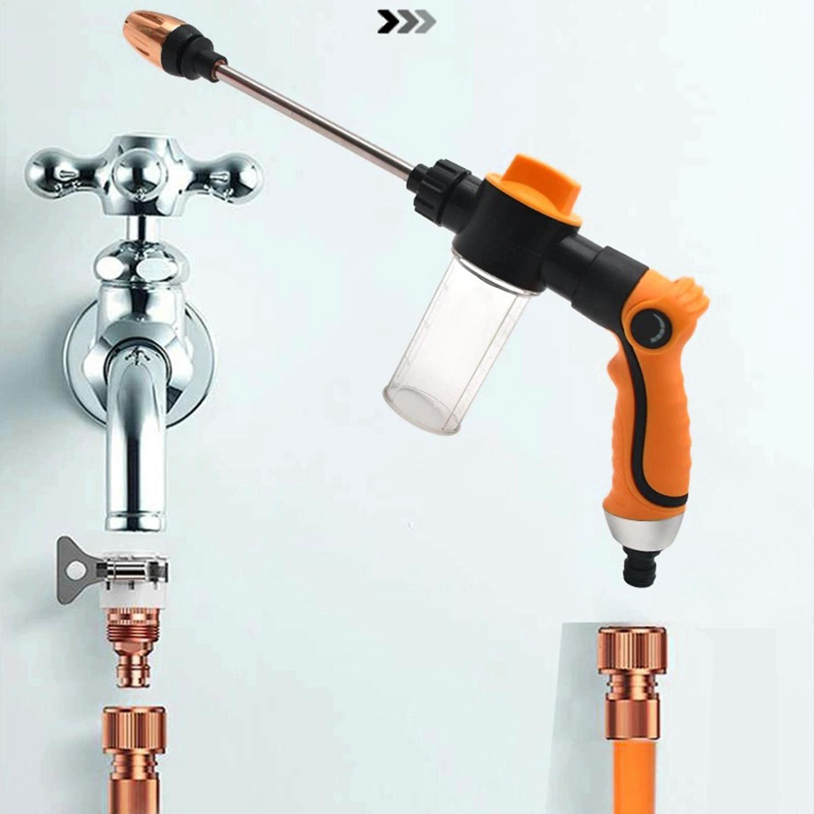 หัวฉีดน้ำสำหรับสายยาง แบบปรับไ - Garden Watering Wand Aluminum Spray บทวิจารณ์และราคา