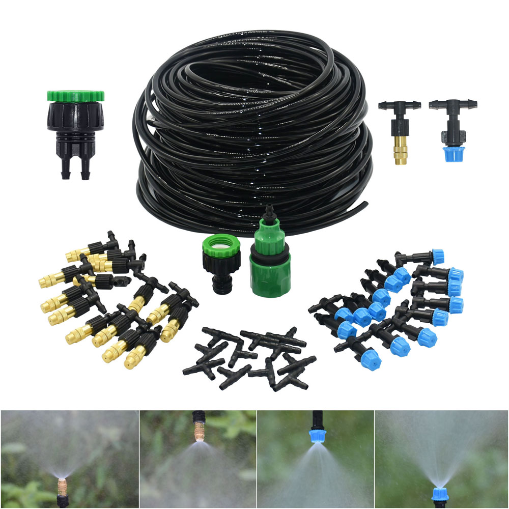 5M-30M Outdoor Misting Cooling - Mist Cooling System Outdoor Patio 15M บทวิจารณ์และราคา