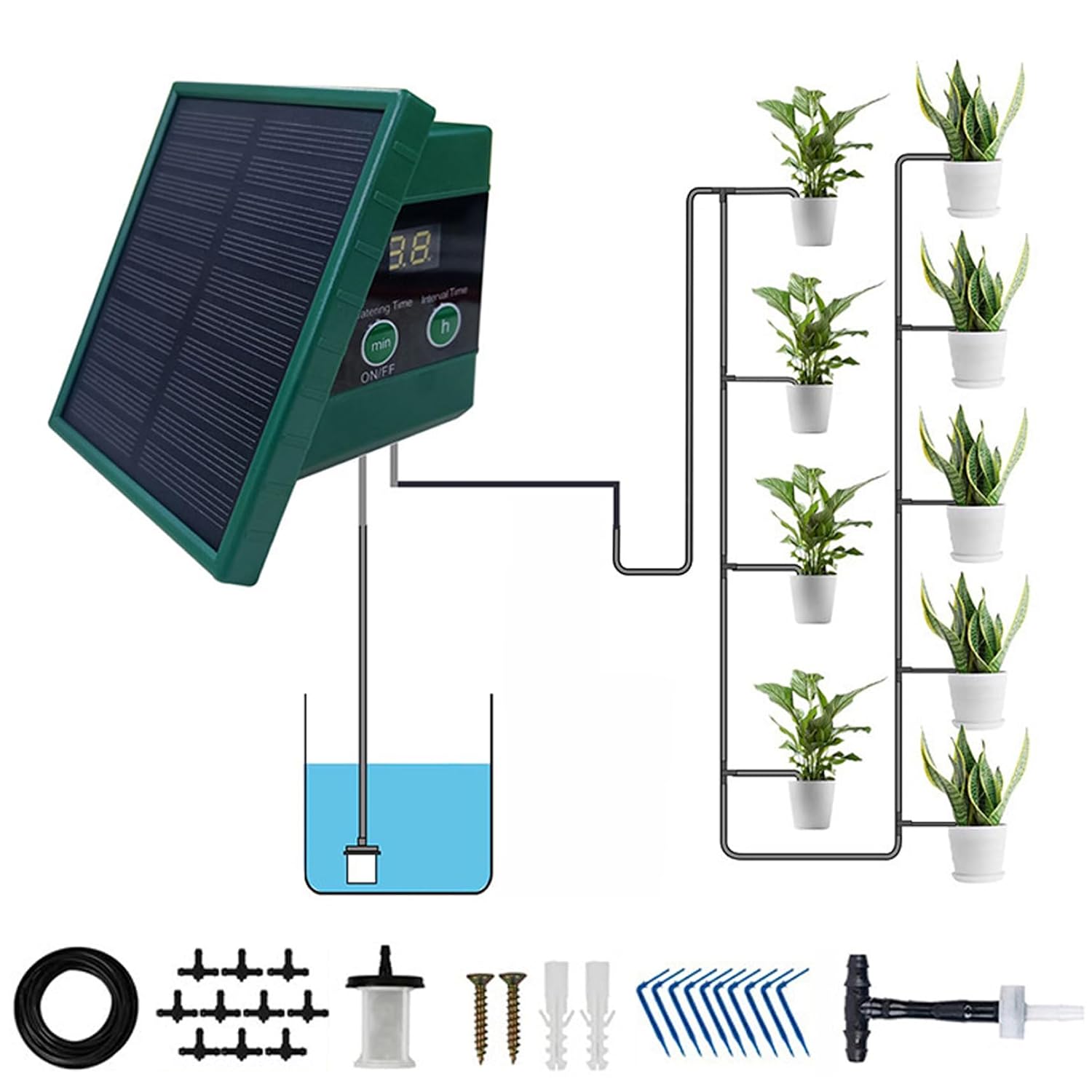 ระบบให้น้ำหยดอัตโนมัติพลังงานแ - Rain Sensor For Irrigation Timer บทวิจารณ์และราคา