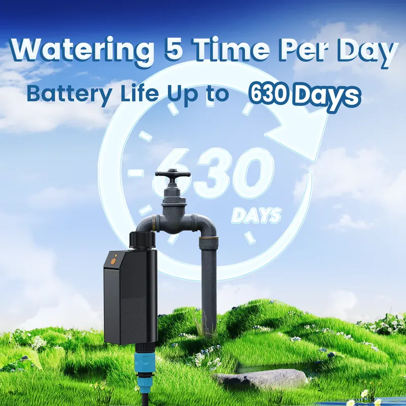 ตัวควบคุมระบบน้ำหยดแบบสมาร์ทสำ - Wifi Water Timer Hose Faucet Smart บทวิจารณ์และราคา