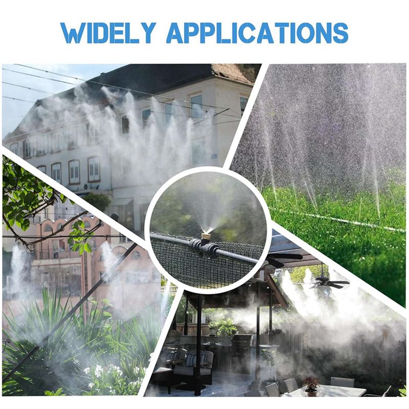 ระบบทำความเย็นแบบพ่นหมอก M11K- - Mist Cooling System Outdoor Patio 15M บทวิจารณ์และราคา