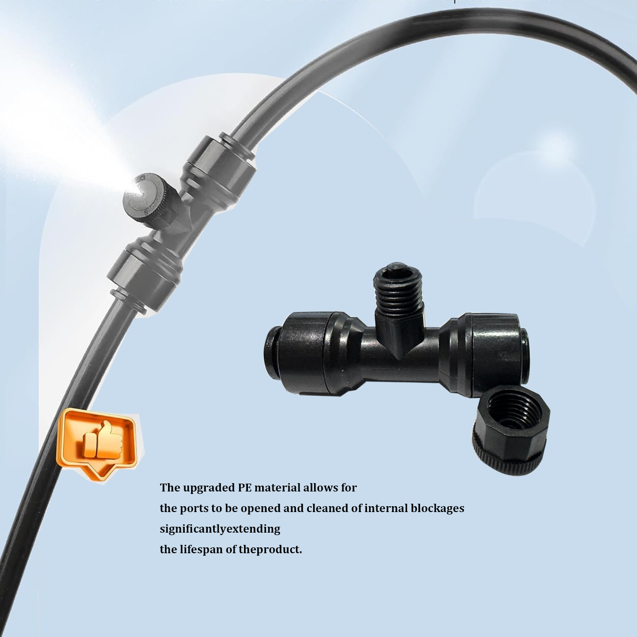 กลางแจ้ง Cooling Patio Misting - Mist Cooling System Outdoor Patio 15M บทวิจารณ์และราคา