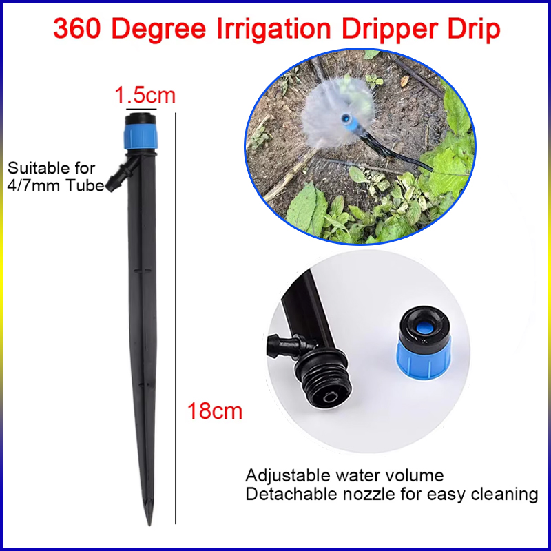 ZK 20/50 ชิ้น ปรับได้ 360 องศา - Drip Emitters Adjustable 360 Micro บทวิจารณ์และราคา