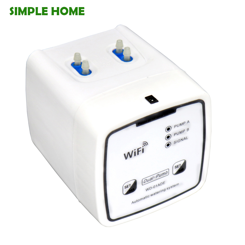 ตัวควบคุมการให้น้ำแบบ WiFi, ระ - Automatic Watering Pump Indoor Plants บทวิจารณ์และราคา