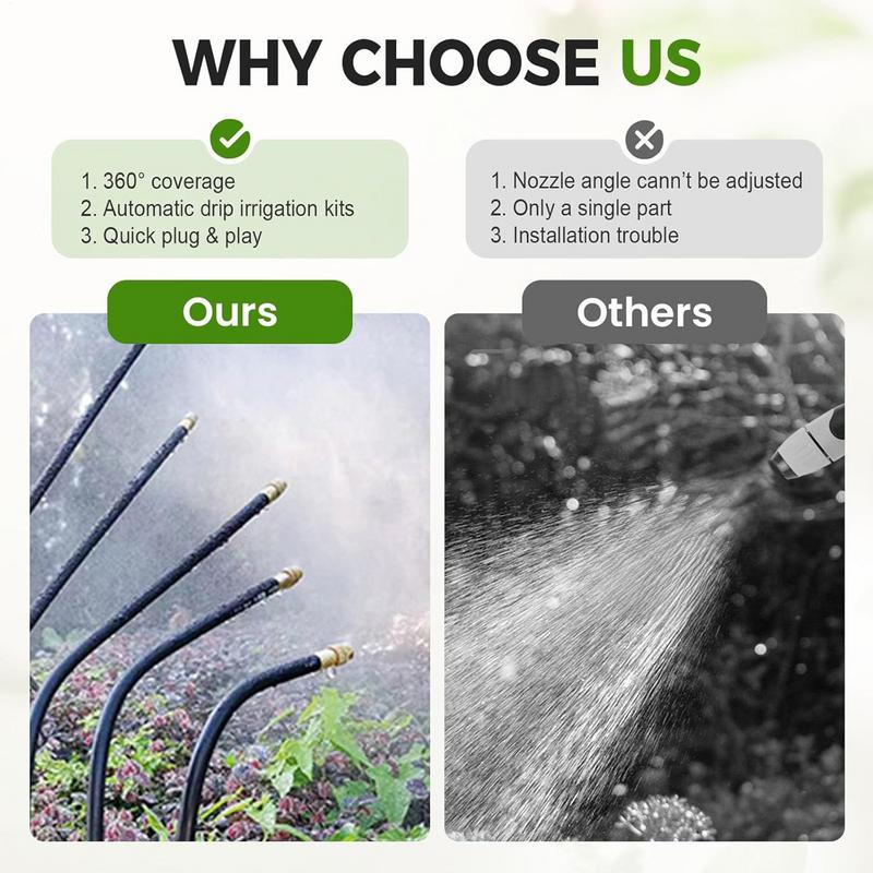 ระบบชลประทานหยด สวน ชุดชลประทา - Drip Irrigation System Automatic Kit บทวิจารณ์และราคา